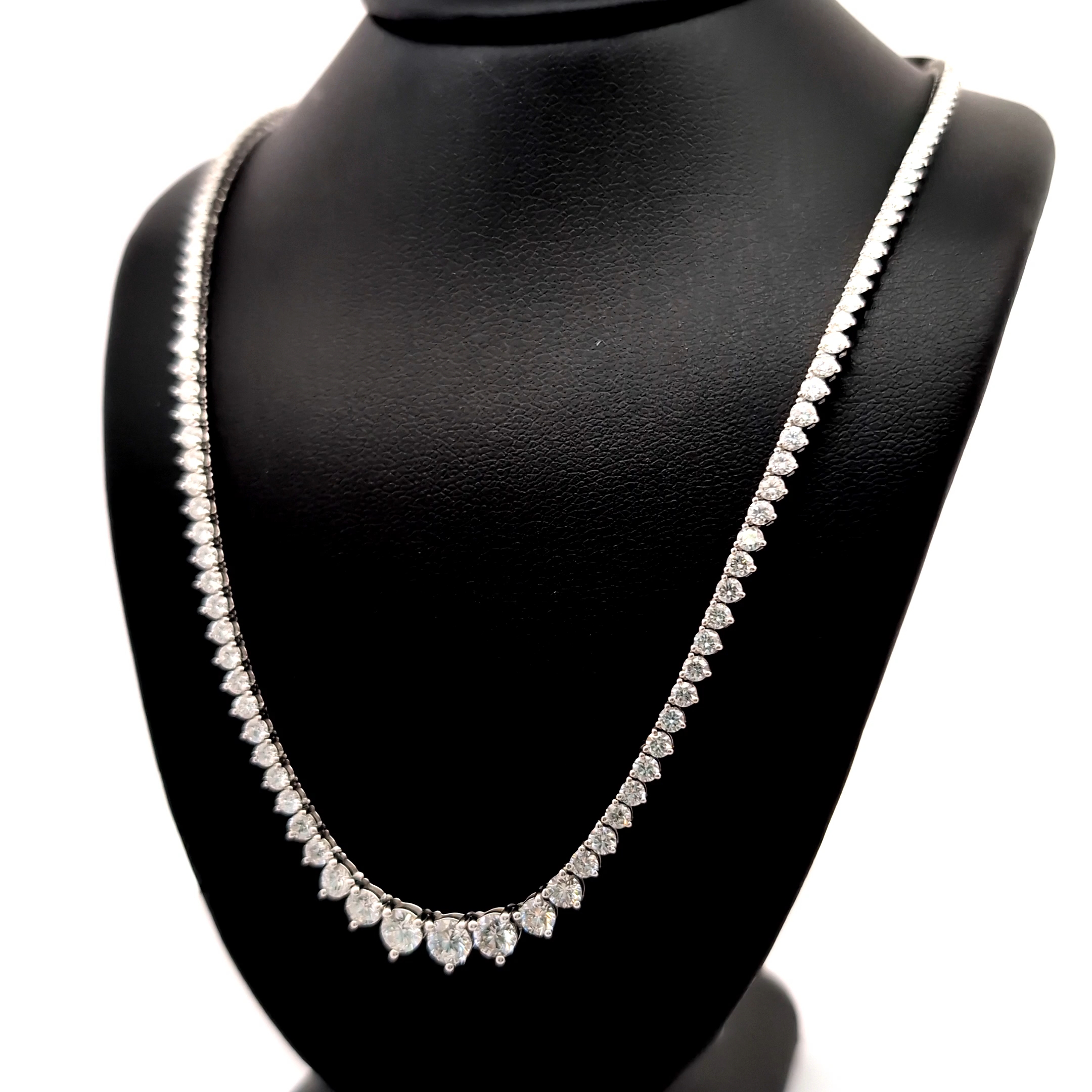 Round Riviera Necklace alternate view 1