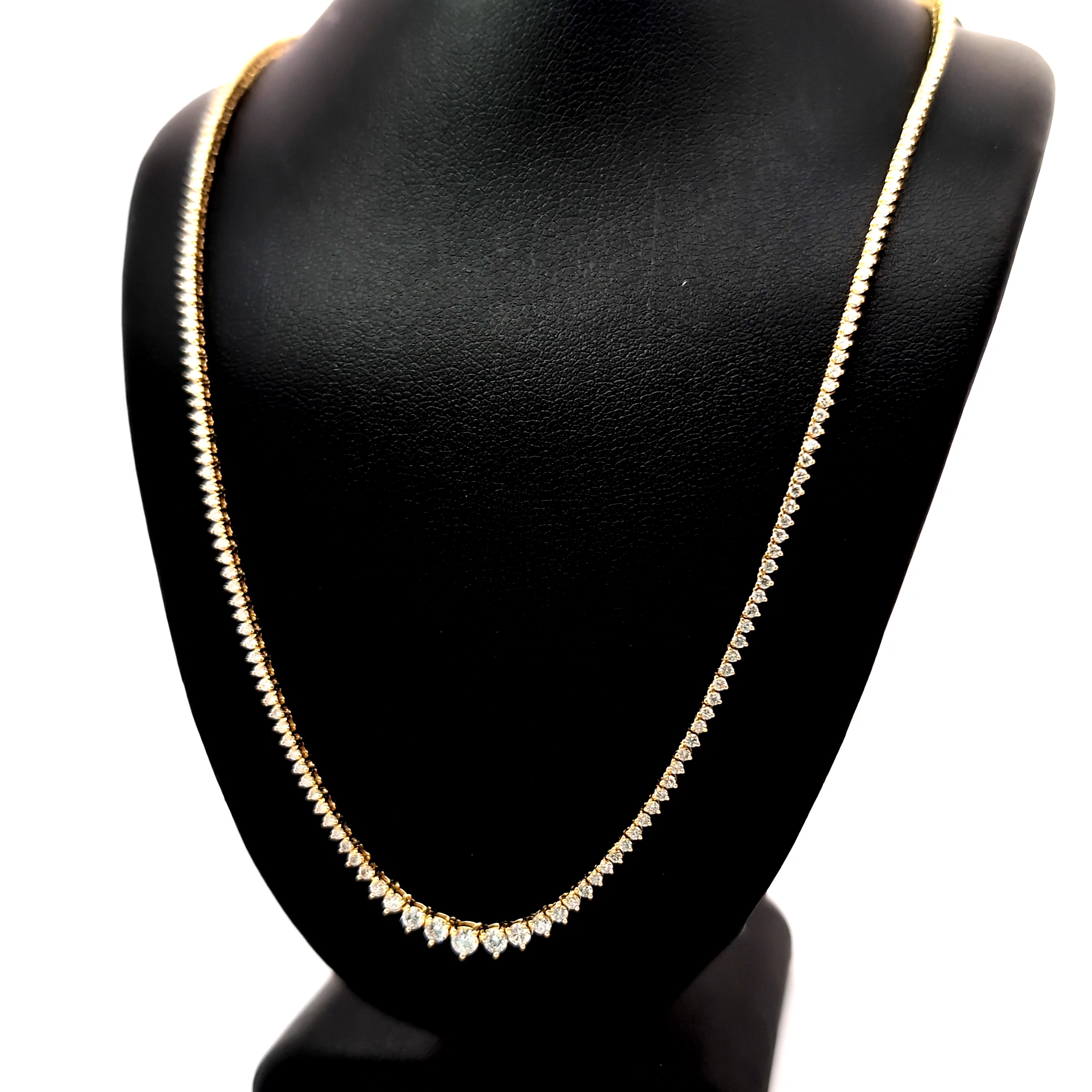 Round Riviera Necklace alternate view 1