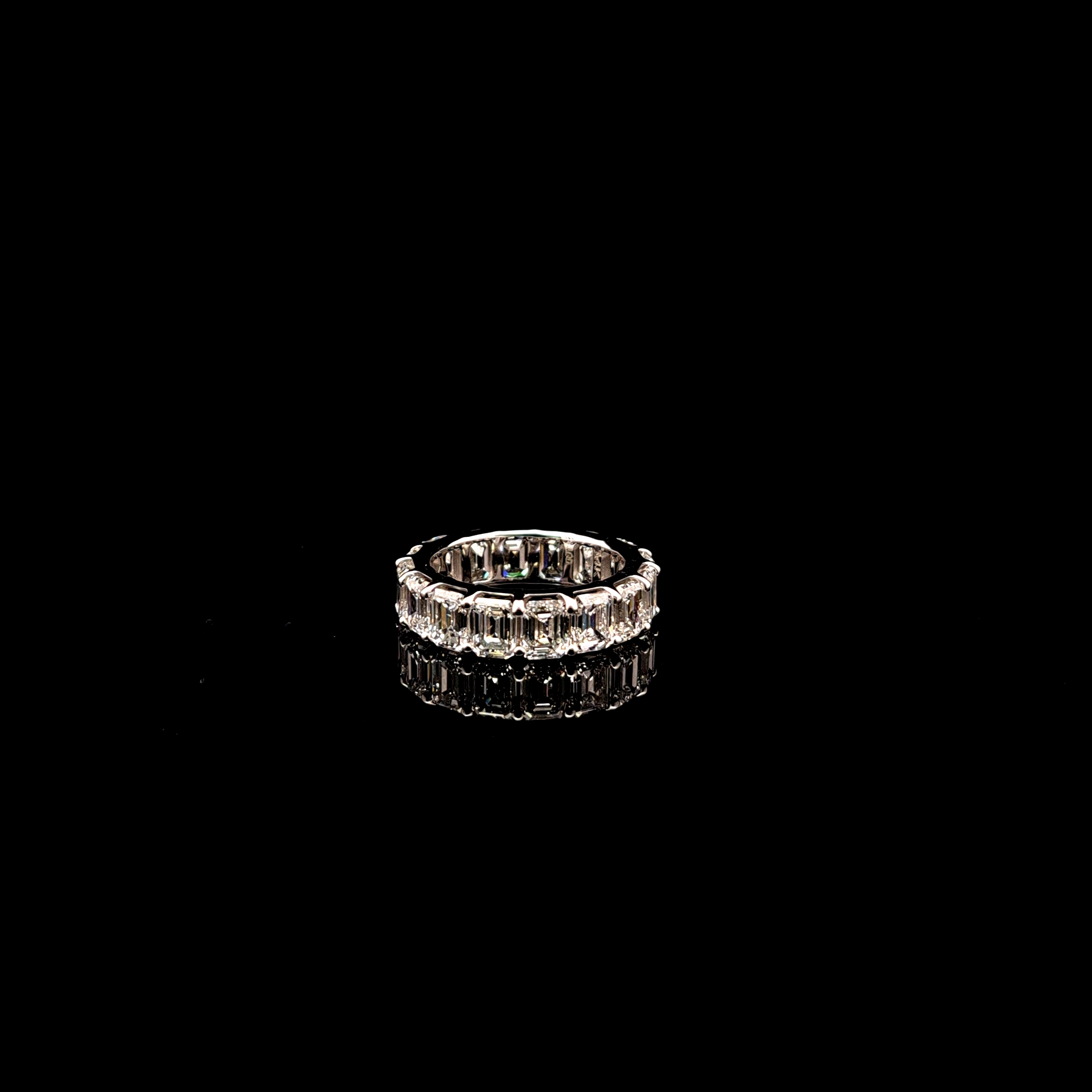 Emerald Eternity Ring alternate view 1