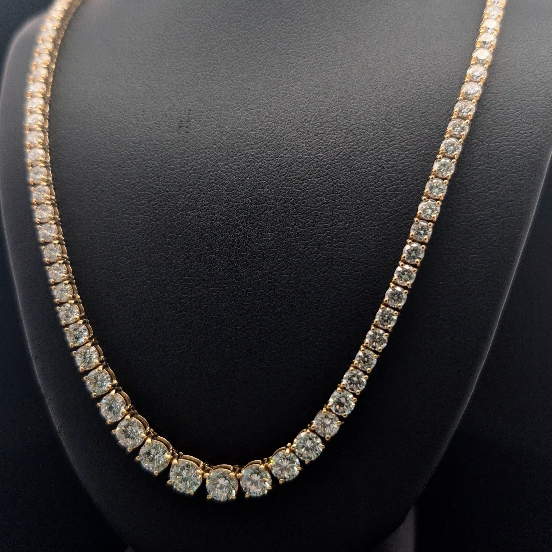 Round Riviera Necklace alternate view 1