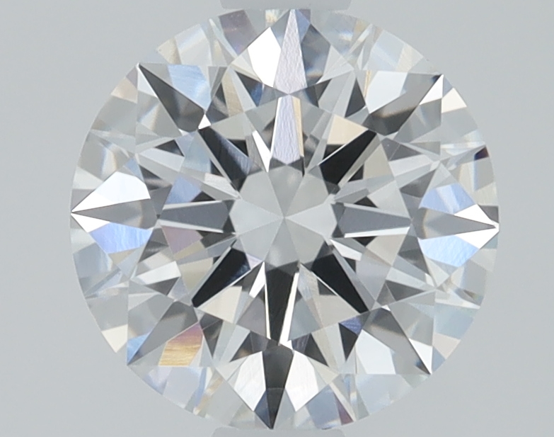 1.53 carat Round lab grown diamond, D color, VVS2 clarity, Ideal cut